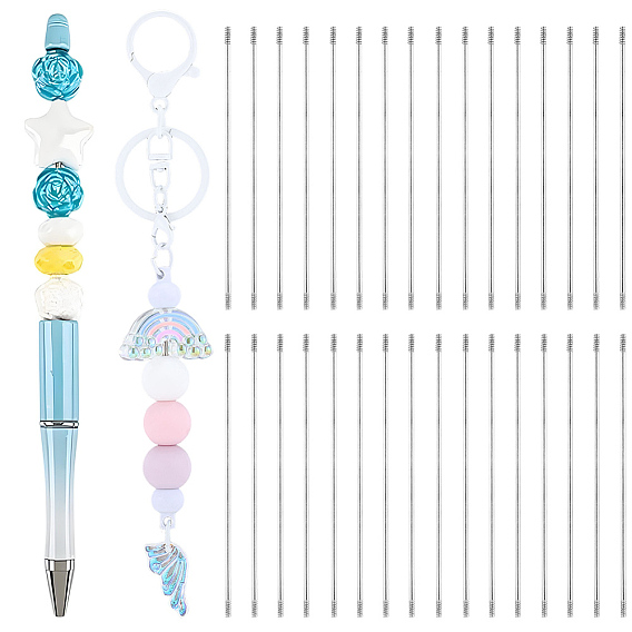 50шт. железные штифты, для ручки, которую можно украсить бусинами