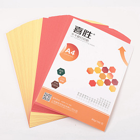 Waterproof A4 Adhesive Sticker Sheets, Self-Adhesive Labels Sticker