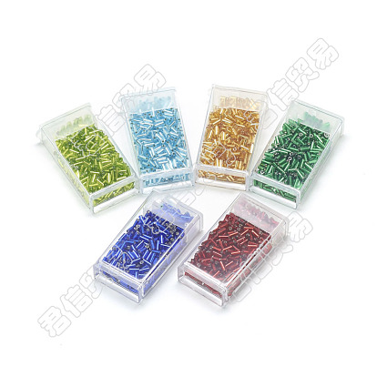 MGB Matsuno Glass Beads, Japanese Bugle Beads, Silver Lined Glass Round Hole Beads