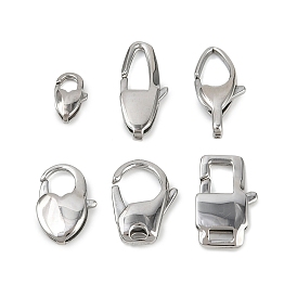 304 нержавеющая сталь застежка когтя омара, цвет нержавеющей стали