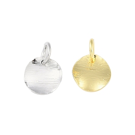 Латунные подвески, с целью перехода в кольце, долговечный, без свинца и без кадмия, плоско-круглые