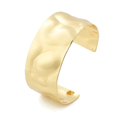 Открытые браслеты-манжеты из кованой латуни, долговечный