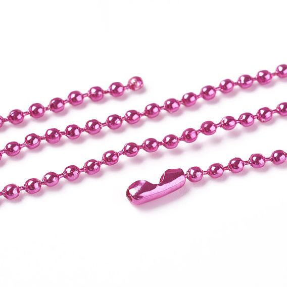 Железный шар бусинка цепи, пайки, с железной шариковыми разъемами цепи