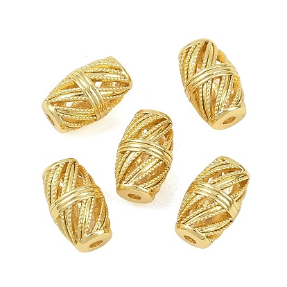 Латунные бусины, полого цилиндра