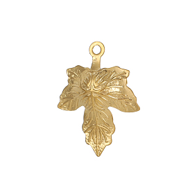 304 подвески из нержавеющей стали, очарование кленового листа