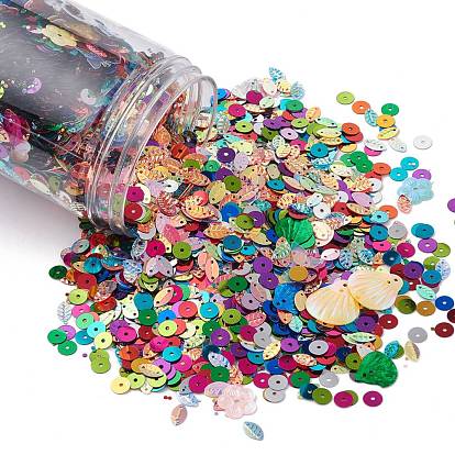 Пластиковые пайетки / блестки подвески, разнообразные