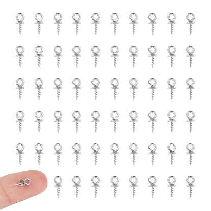 304 скоба из нержавеющей стали, за половину пробурено бисера