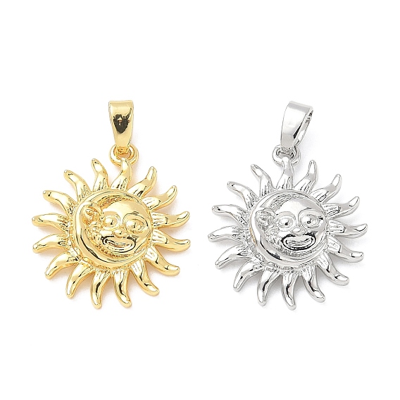 Латунные подвески, без кадмия и без свинца, солнце