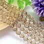 Faceted Round Imitation Austrian Crystal Bead Strands, Grade AAA