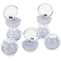 Transparent Plastic Ring Boxes, Jewelry Display Wedding Packaging Storage Case Organizer