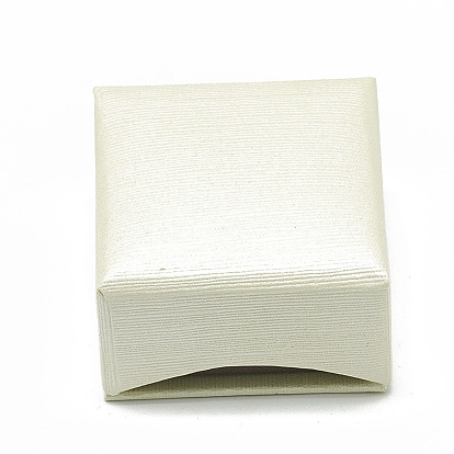 Bague de boîtes en carton, avec une éponge à l'intérieur, carrée
