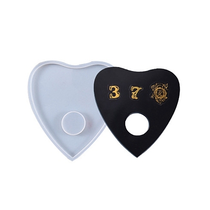 Planchette Silicone Molds, Resin Casting Pendant Molds, For UV Resin, Epoxy Resin Jewelry Making