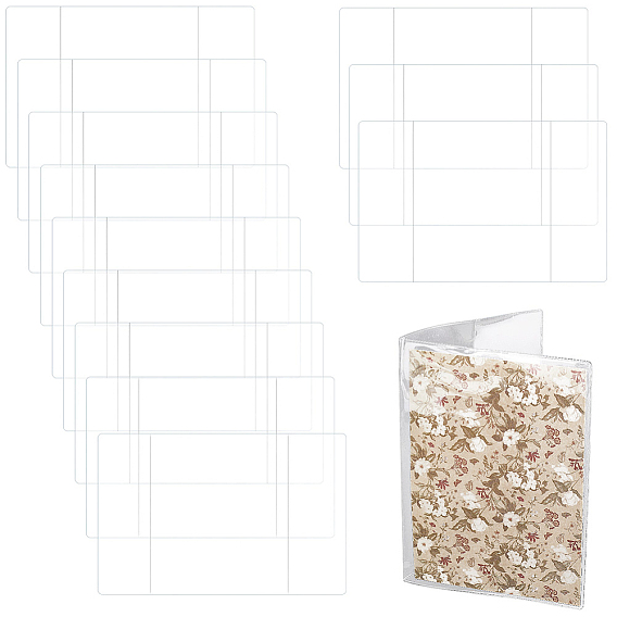 Прозрачные обложки для книг из ПВХ, прямоугольные