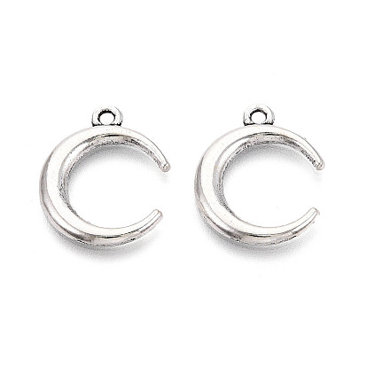 Сплавочные подвески тибетского стиля, прелести полумесяца