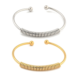 304 Stainless Steel Cuff Bangles, Torque Bangles