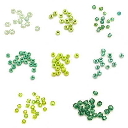 8/0 Glass Seed Beads Round  Loose Spacer Beads, 3mm, Hole: 1mm
