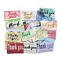 40Pcs Paper Stickers, for DIY Scrapbooking, Journal Decoration, Word