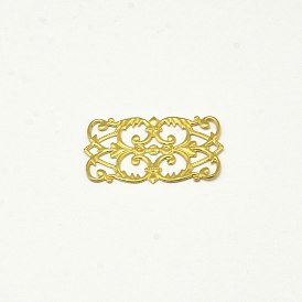 Brass Filigree Joiners, Rectangle