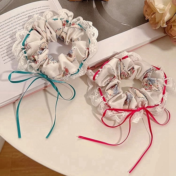 Ткань эластичные аксессуары для волос, для девочек или женщин, резинка для волос / резинки для волос