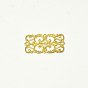 Brass Filigree Joiners, Rectangle