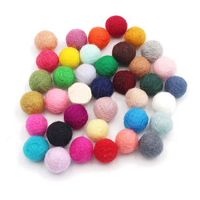Шерстяные войлочные шарики, Pom Pom шары, для декоративных украшений diy
