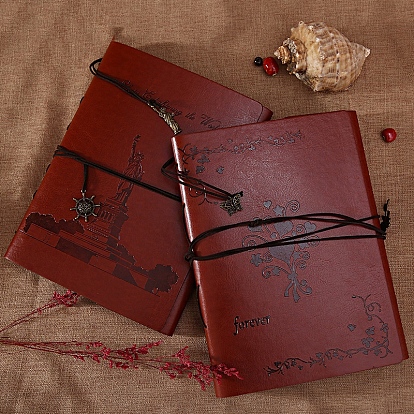 Блокноты из искусственной кожи, путевые журналы, принадлежности для колдовства