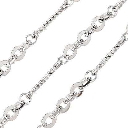 304 цепи овальные из нержавеющей стали, пайки, с катушкой
