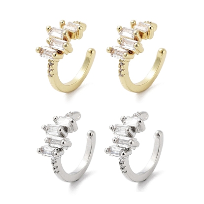 Латунное покрытие стойки, манжета из микропаве с кубическим цирконием, без кадмия и без свинца, долговечный