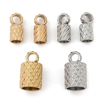 Ионное покрытие (ip) 304 концы шнура из нержавеющей стали, колонка