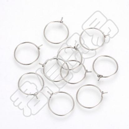 316L Stainless Steel Hoop Earrings