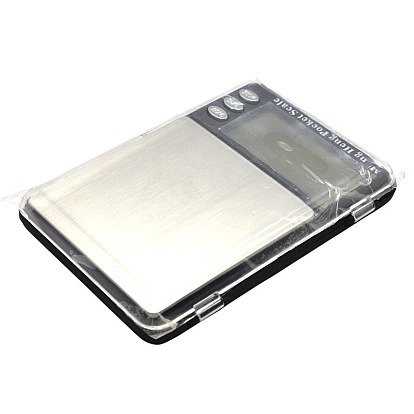 Инструмент ювелирный прямоугольник в форме мини электронная цифровая шкала карман, алюминий с абс