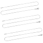 Classic Plain 304 Stainless Steel Snake Chain Necklaces
