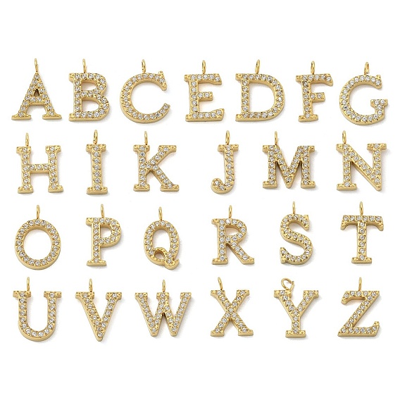 Ионное покрытие (ip) 304 подвески из нержавеющей стали с микропаве из кубического циркония, золотые, подвески с буквой az~z