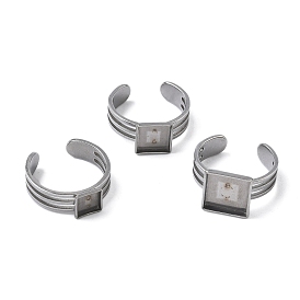 304 кольца манжеты из нержавеющей стали, Квадратная подушечная кольцевая основа крепления