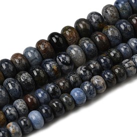 Натуральные нити из бисера, рондель