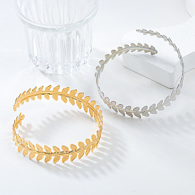 Браслеты-манжеты из листового сплава для женщин