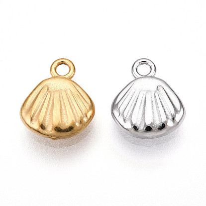 304 прелести нержавеющей стали, ионное покрытие (ip), шарм в форме ракушки