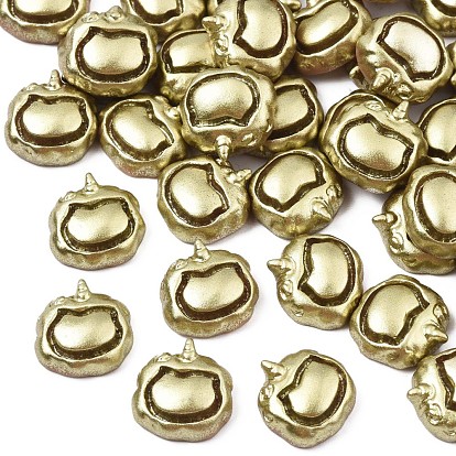 Spray Painteded Opaque Resin Cabochons, Cat