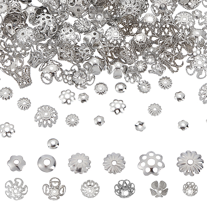 360 шт. 12 стили наборы железных бусин, цветок