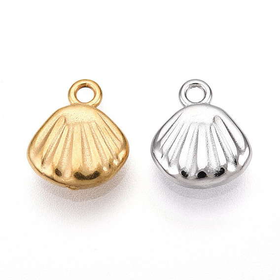 304 прелести нержавеющей стали, ионное покрытие (ip), шарм в форме ракушки