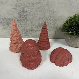 Christmas Tree Candles Silicone Molds, Epoxy Resin Candle Making