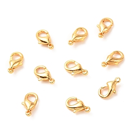 Brass Lobster Claw Clasps, Long-Lasting Plated
