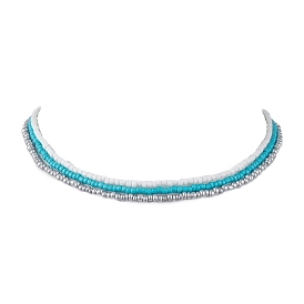 Colliers de perles de verre pour femmes