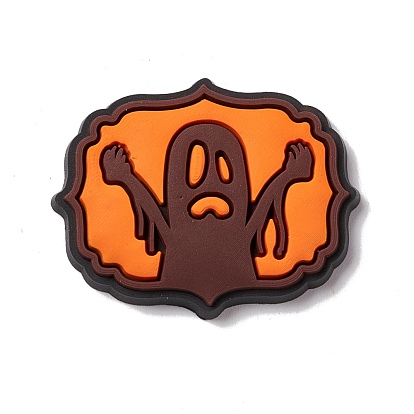 Halloween Theme PVC Cabochons, Ghost
