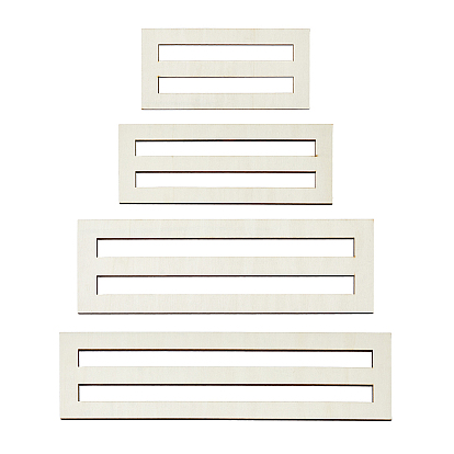 4шт 4 стиль доски для венков из дерева, деревянные доски для цветов макраме для сетчатого венка, венок своими руками декор материалы