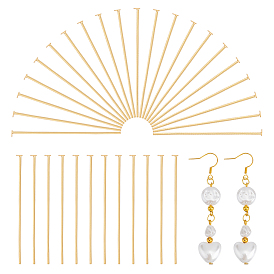 300 шт. 304 штифты с плоской головкой из нержавеющей стали