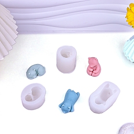 Медведь силиконовые формы, формы для украшения, формы для литья гипсовой смолы