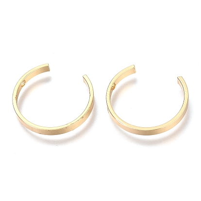 Brass Hoop Earring Findings
