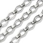 Ручная работа 304 цепочки из нержавеющей стали с восьмиугольными звеньями, несварные, с катушкой