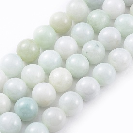 Natürliche jadeite Perlen Stränge, Runde